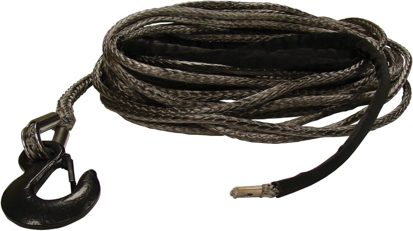 CSI Accessories W235 Winch Rope Synthetic 11/32 in. X 100 ft. w/Hook