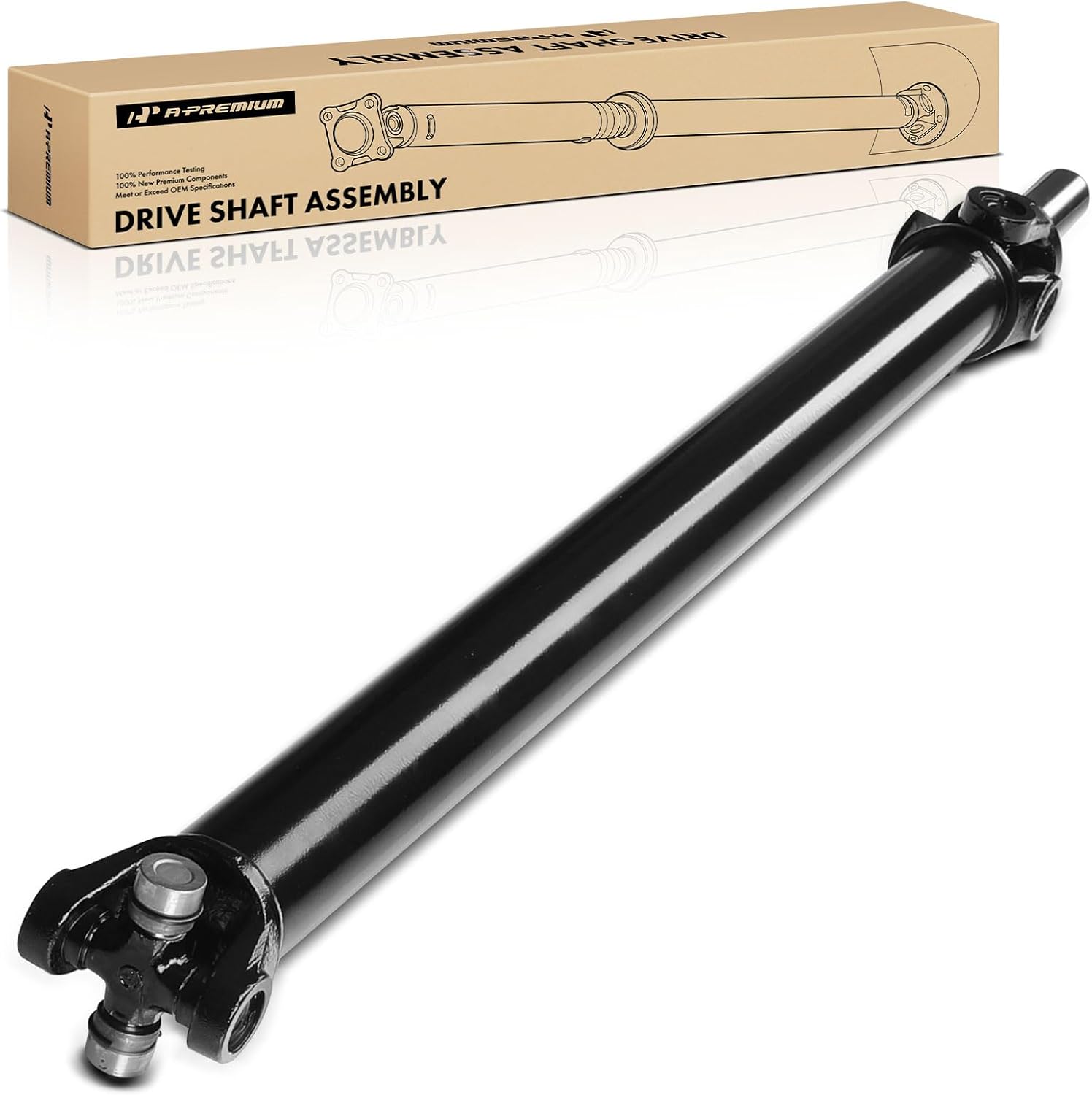 A-Premium Rear Driveshaft Drive Shaft Prop Shaft Assembly Compatible with Chevrolet Colorado & GMC Canyon 2004-2012, Standard Cab Pickup, 4WD, 72.8 Inch BedLength, Replace# 25787946, 15102671