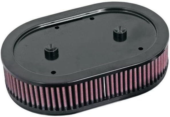 K&N E-3040 High Performance Replacement Air Filter, black