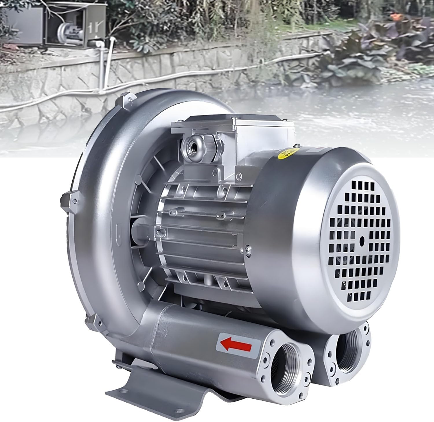 Aquaculture Regenerative Blower，Turbo Blower ，Ring Blower，Low Noise High-Pressure， for Sewage Aeration ，Aquarium ，Fish Pond