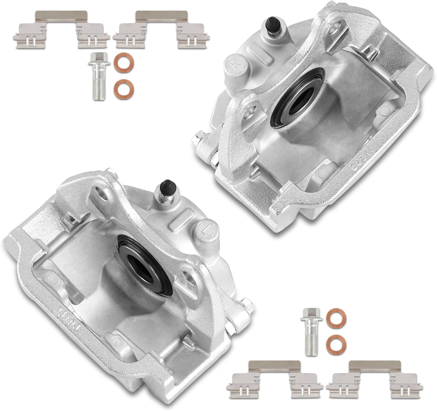 Rear Brake Caliper Set Right + Left Assembly w/Bracket 18B5031 18B5030 Compatible for Chevy Avalanche Silverado Tahoe Sierra Escalade 2007-2020 (Set of 2)