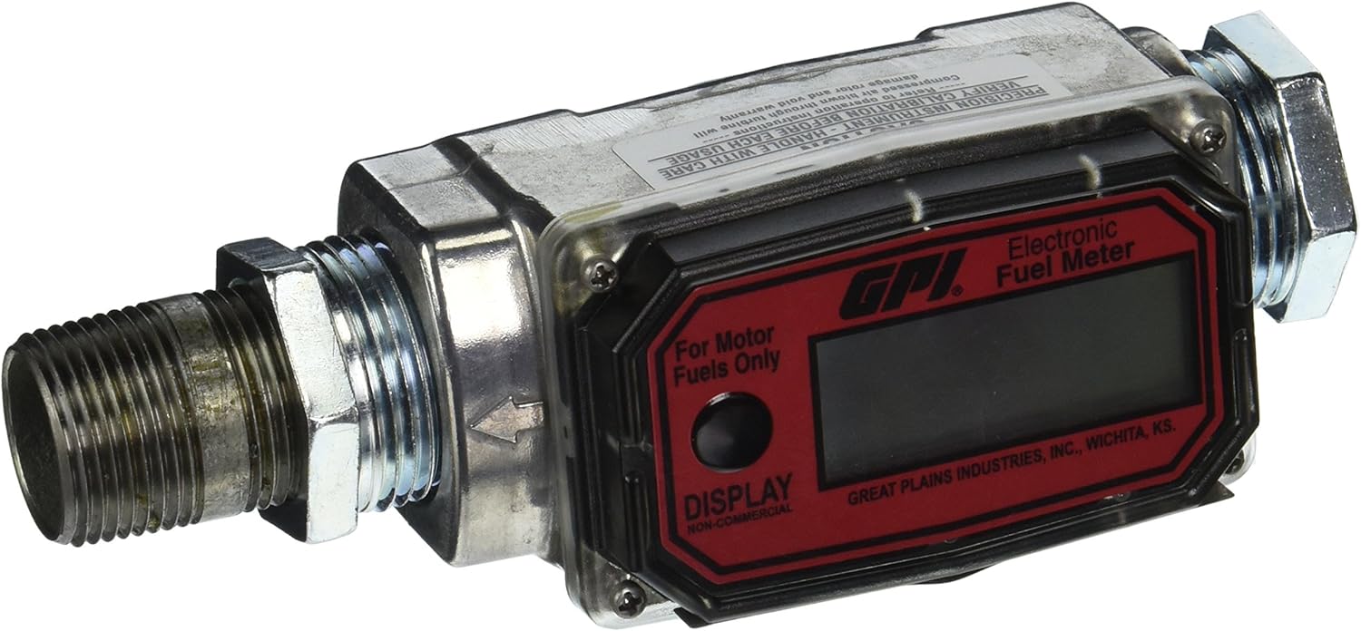 Dee Zee 113255-2 4-Digit 10-100 LPM Digital Meter