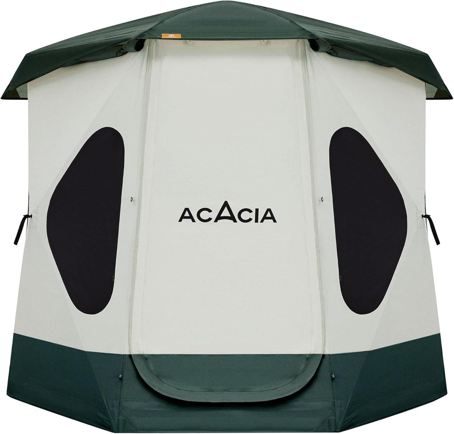ACACIA Camping Tent, Pop Up Camping Tent with 8 Windows and Footprint, Waterproof Windproof Easy Setup Hub Tent for Family Camping, Hiking and Glamping