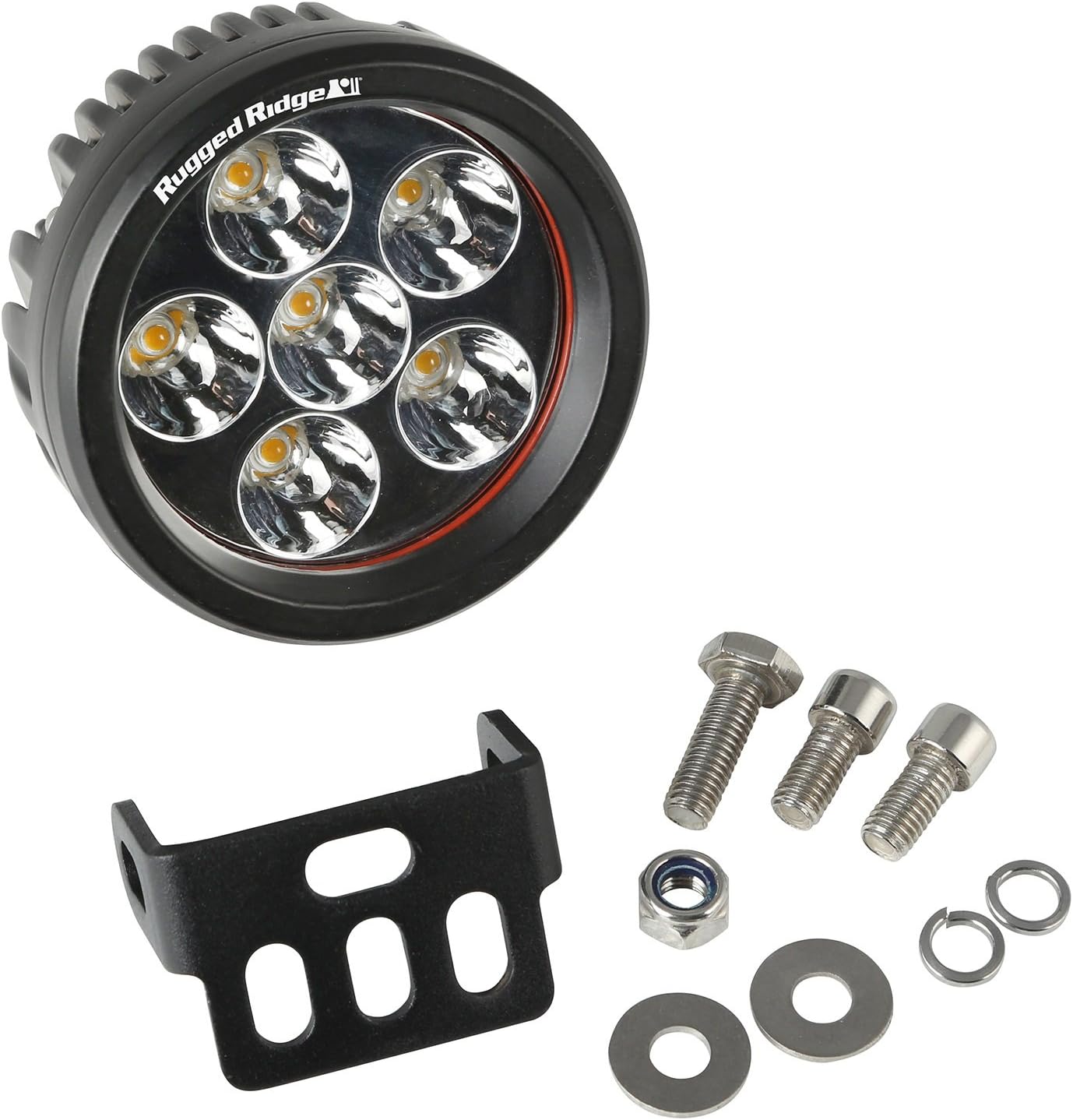 Rugged Ridge | Light Kit, 3.5 Inch, Round, 18 Watt, 1040 Lumens | 15209.01