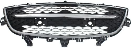 Front Lower Bumper Grille Chrome with Black For Mazda CX-9 2010 2011 2012 - MA1036119
