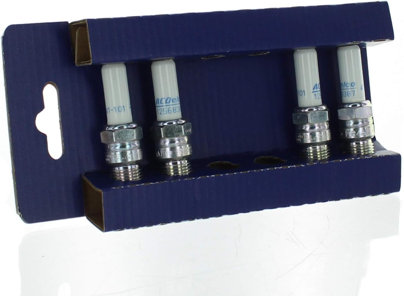 Volvo Penta New OEM AC Delco 12568387 Spark Plug 4 Pack Kit, 21467472