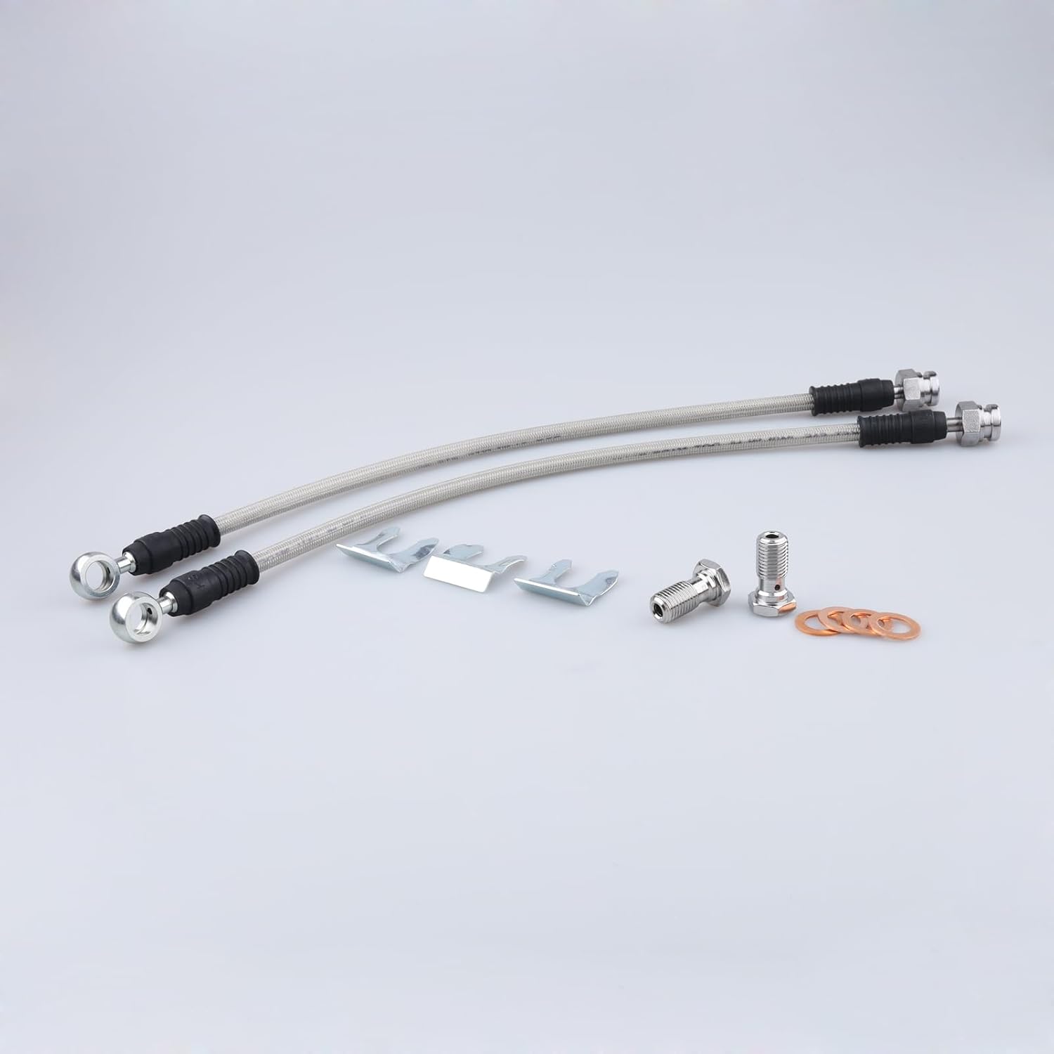 AC PERFORMANCE Universal Rear Brake Hose for Buick, Cadillac, Chevrolet, Oldsmobile, Pontiac, FHK09S