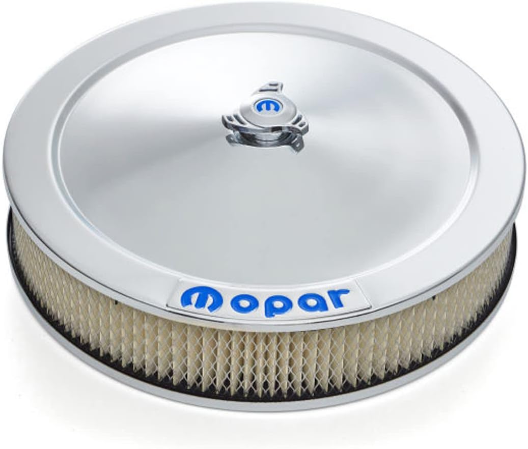 ProForm14in Air Cleaner Blue MO PAR Emblem Chrome