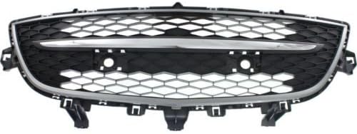 Front Lower Bumper Grille Chrome with Black For Mazda CX-9 2010 2011 2012 - MA1036119