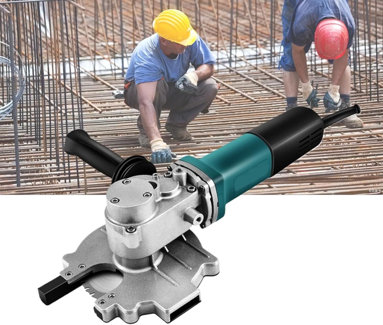 1680W Multifunctional Handheld Electric Cutting Machine,4-40Mm Steel Bar Cold Cutting Saw with 2 Saw Blades High Cutting Efficiency Suitable for Construction Projects