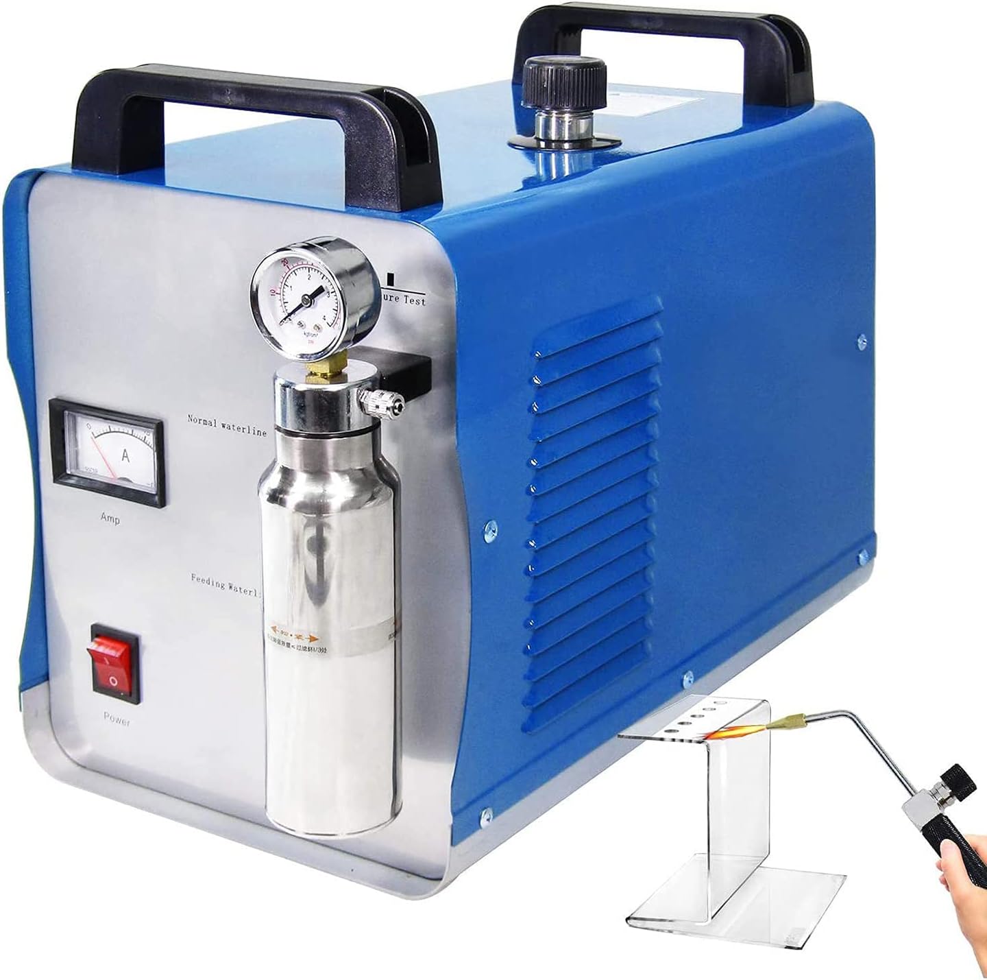 Acrylic Flame Polisher,150L/H Flame Polishing Machine , 800W Hydrogen Generator Water Welder Torch, for DIY Acrylic ( 95L/H)