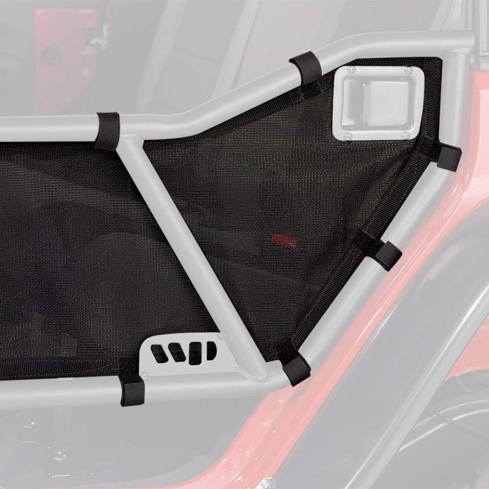 Warrior Products 90777 Rear Tube Door Mesh Cover for Jeep JK Unlimited 07-10