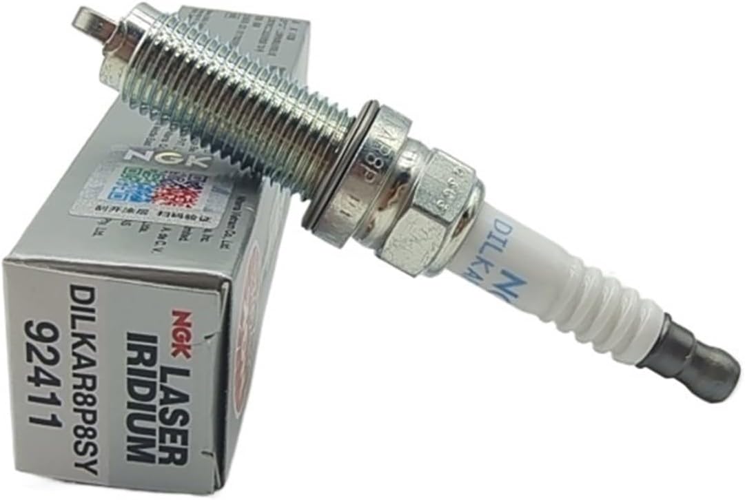 4/6Pcs 92411 DILKAR8P8SY Iridium Platinum Spark Plug Compatible With HONDA Accord 10th(2018-2021 ）1.5T，Compatible With HONDA Acura RDX 2.0T(4PC)