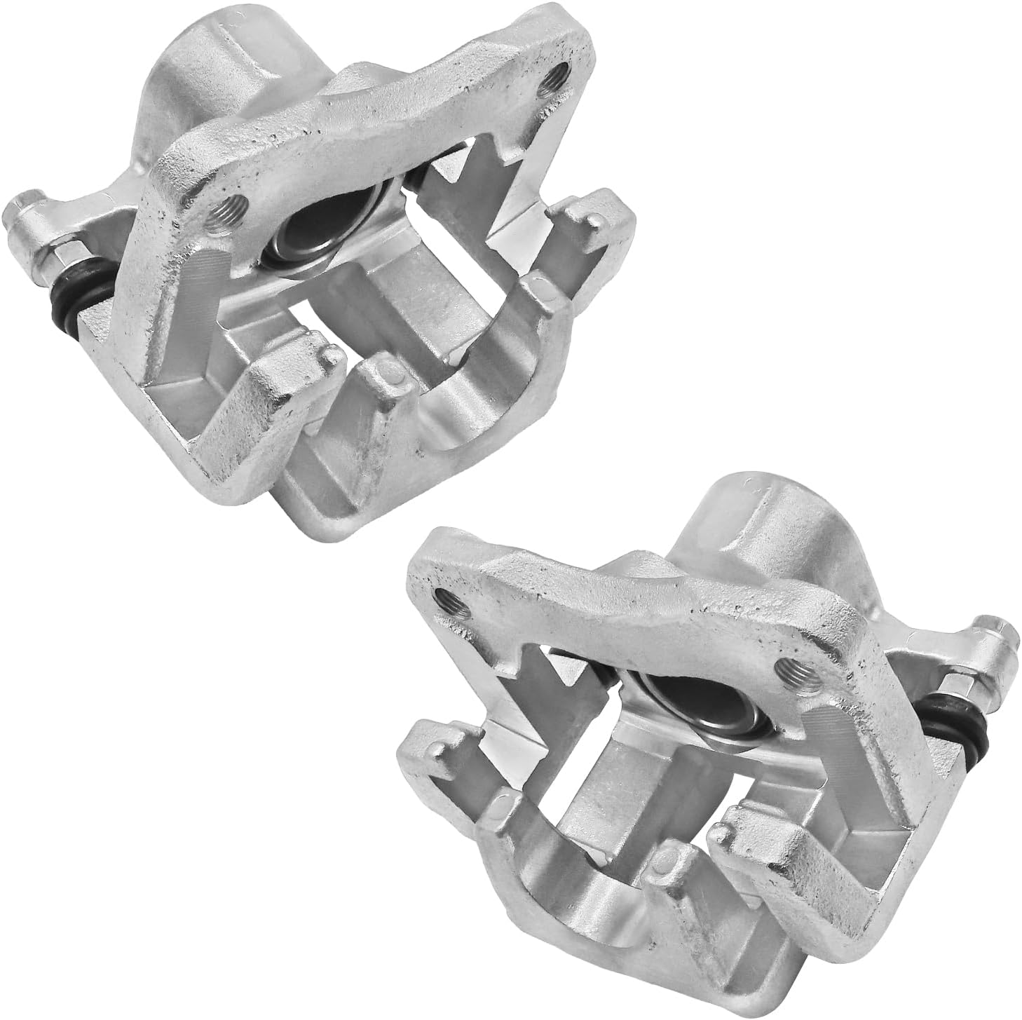 Rear Brake Calipers with bracket Compatible With 2010-2012 Lexus HS250h, 19-B6437 19-B6436, Rear Driver and Passenger Side, 2 Pcs