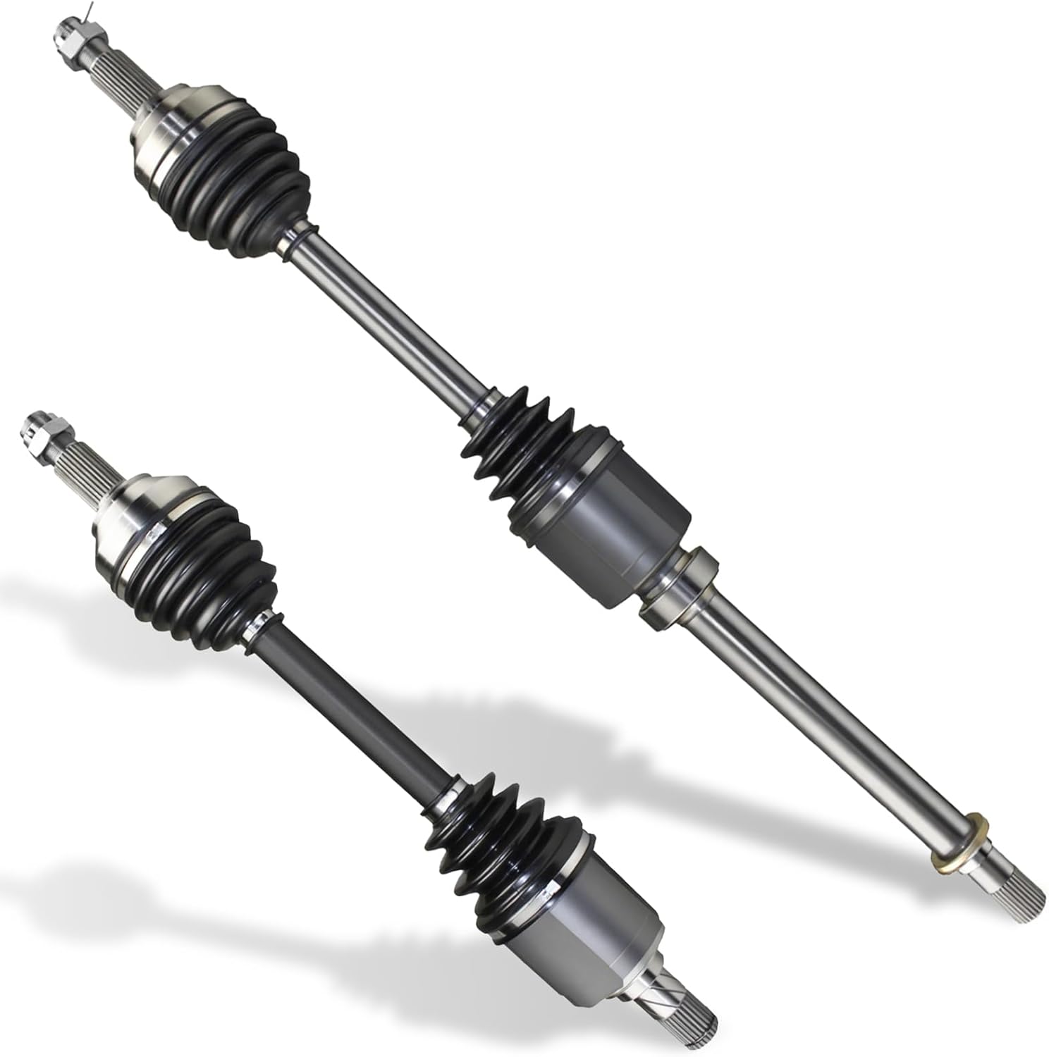 ODM Pair Front CV Axle Shaft/Driver and Passenger Axle Assembly, for 2007-2012 2013 Nissan Altima Gas 2.5L Auto CVT 666262 666264, Only FWD