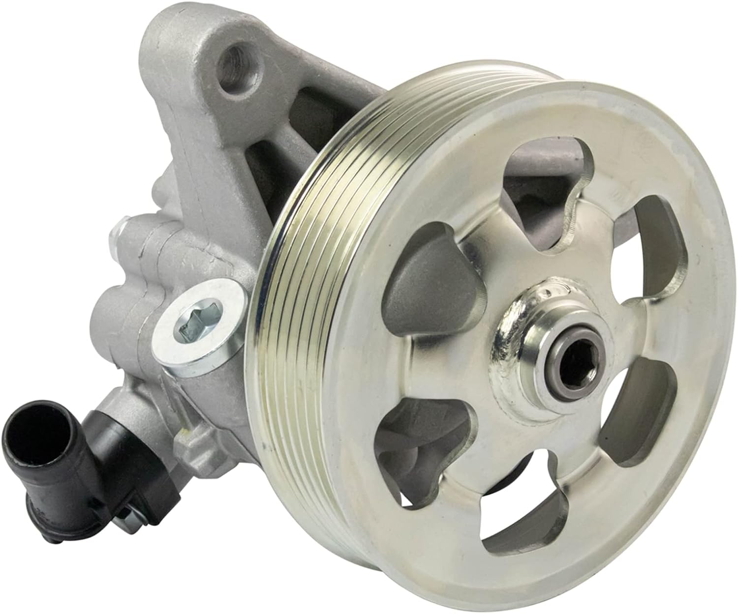 TRQ Power Steering Pump Compatible with 2008-2012 Honda Accord