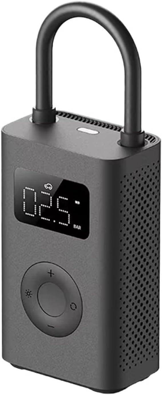 MUSM Car Tire Air Pump Air Pump 2 Portable Tire Pressure Detection 150PSI 2000mAh Rechargeable PreSet Function(Mijia 2D)