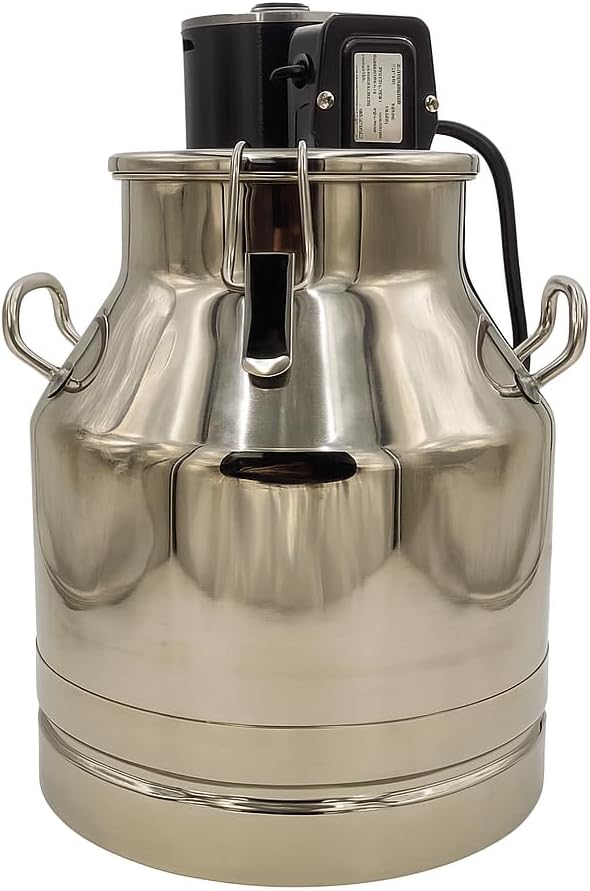 Electric Butter Churn with Stainless Steel Body (5 Gallon)
