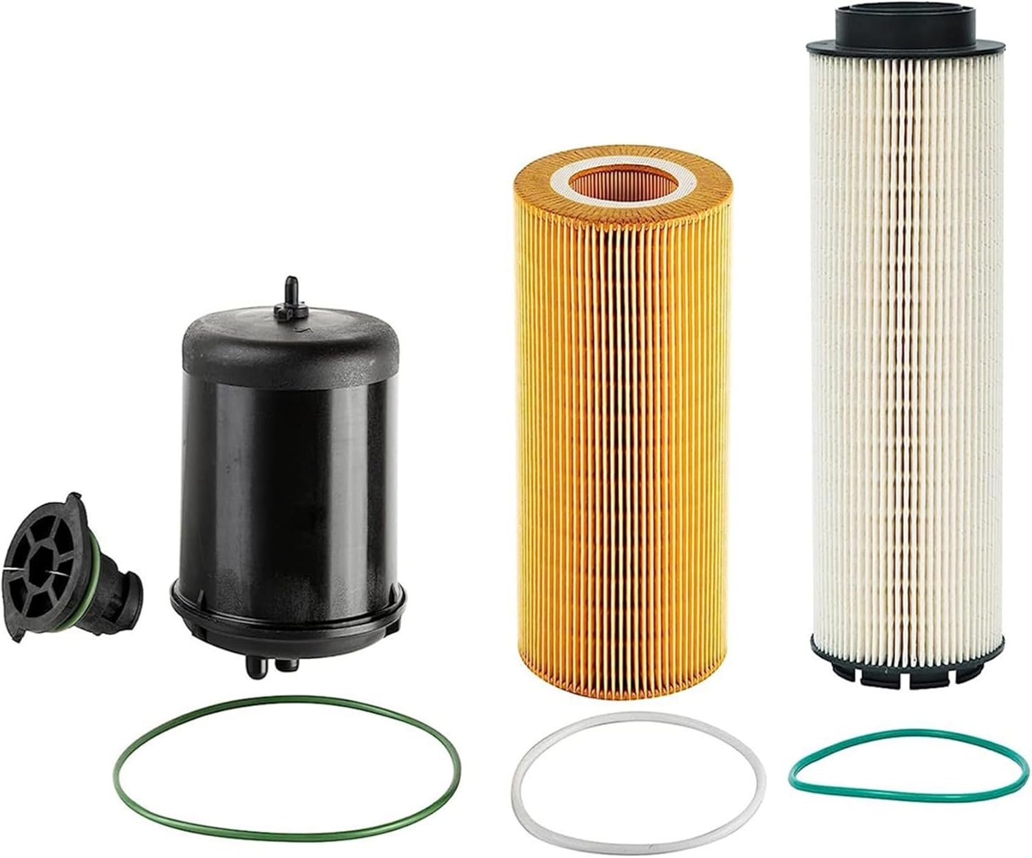 Generic allwelll Oil & Fuel Filter Kit Fuel Water Separator Filter 1948921 1922496, AL-13025X