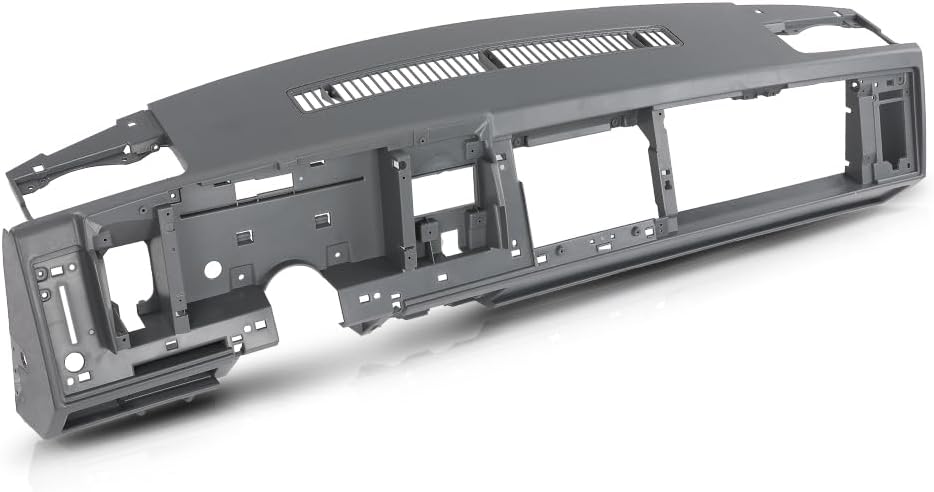 PIT66 Dash Dashboard Core Compatible with 1988-1994 Chevy & GMC Truck / 1992-1994 Chevy Blazer GMC Yukon Suburban Gray