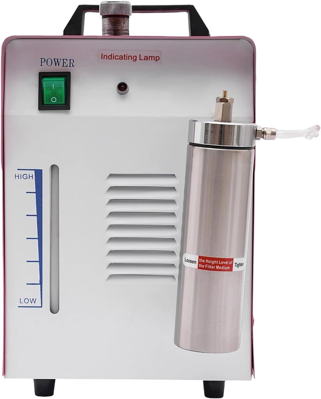 200W Oxygen Hydrogen Polishing Machine Acrylic Flame Polishing Machine Acrylic Polisher 110/220 HG60A 60L/15.85gal/H