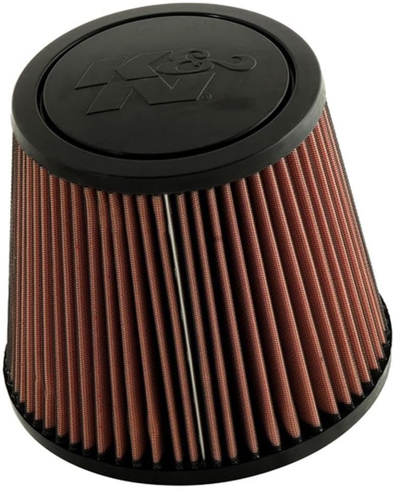 K&N High-Flow Original Lifetime Universal Clamp-On Air Filter: High Performance, Premium: Flange Diameter: 4.875 In, Filter Height: 7.9375 In, Flange Length: 1.25 In, Shape: Round Tapered, RU-5172