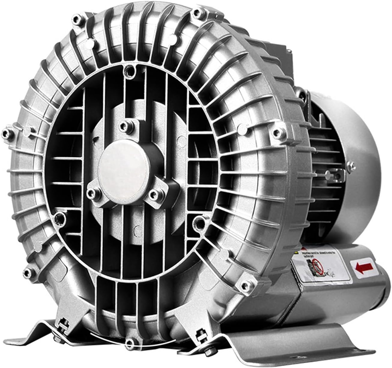 High Pressure Vortex Blower | Industrial Centrifugal Air Pump for Wastewater Aeration, Aquaculture Oxygenation & Industrial Vacuum/Conveying (370W/0.5HP)