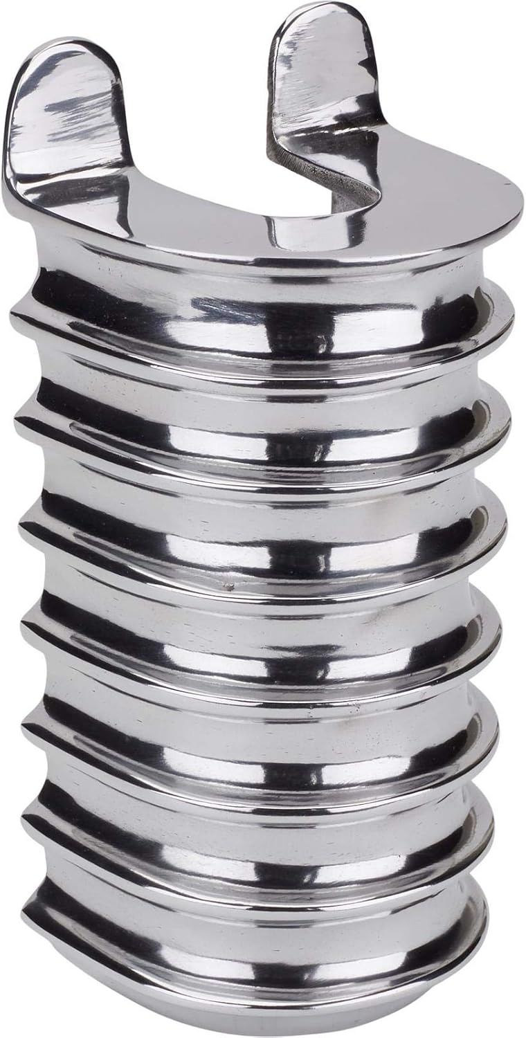 Speedway Finned Aluminum Coil Cover, Firewall Mount