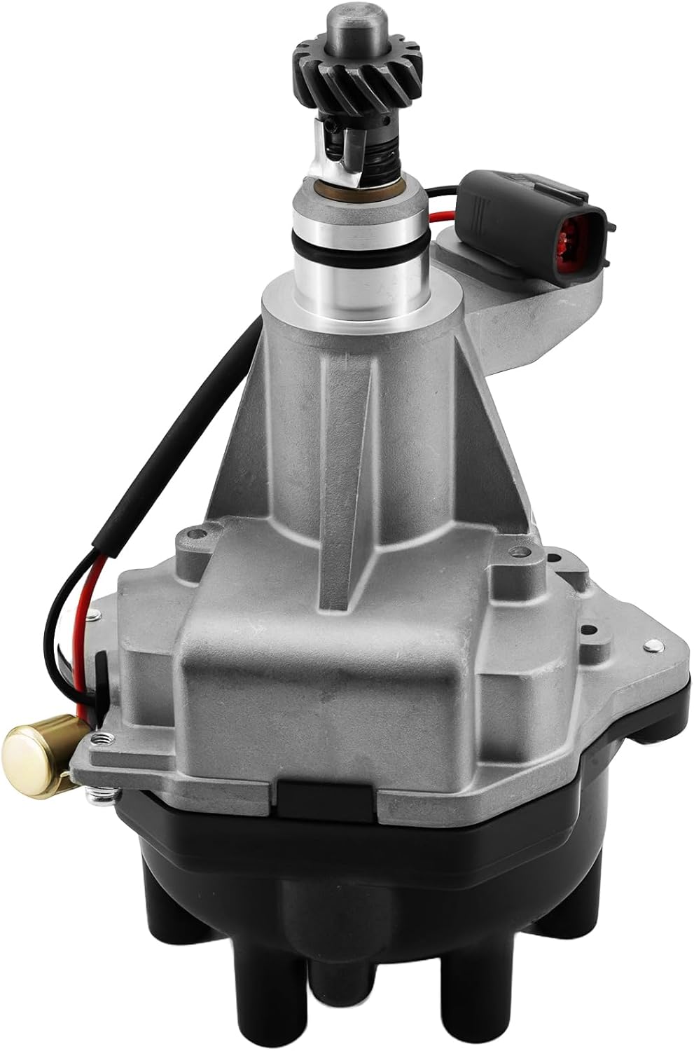 Ignition Distributor with Cap Rotor Compatible with Nissan Frontier 1999-2004, Pathfinder 1996-2000, Quest 1999-2002, Xterra 2000-2004, Infiniti QX4 1997-2000, Mercury Villager 1999-2002