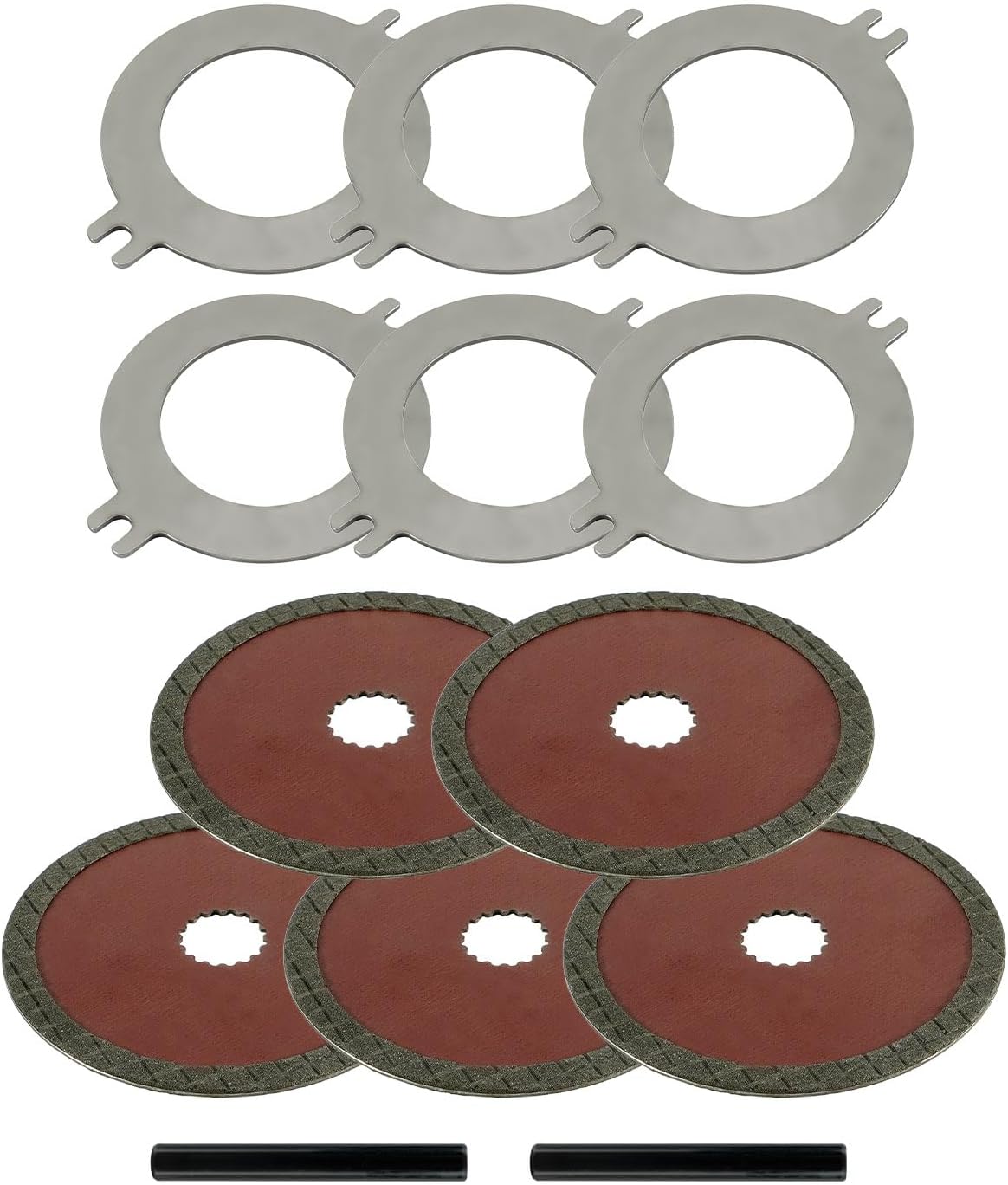 AM148465 Wet Brake Disk Kit Fit for John Deere Gator XUV 625 825 835 855 865 Gator Utility Vehicles Replace AM140803 Wet Brake Discs Kit