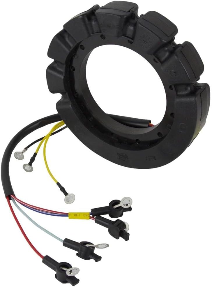 RAREELECTRICAL New Stator Compatible With Mercury Mariner 90Hp 115Hp And 140Hp 6 Cyl Engines 398-5454A17