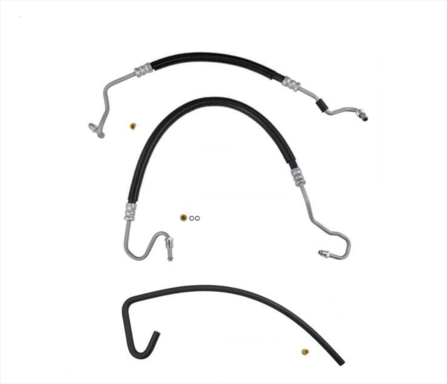 3 Hydroboost Power Steering Hoses Replacement Parts For 03-06 Cadillac Escalade Chevrolet Tahoe