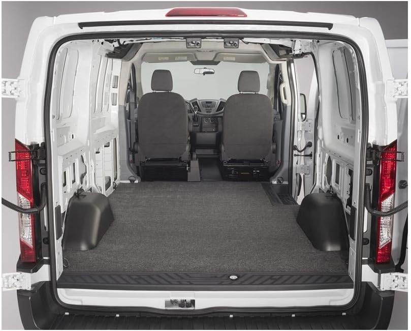 BedRug VanTred | VTFT15L | Charcoal | Fits 2015 - 2022 Ford Transit 250 - 350/350 HD Long Wheel Base Black, 148