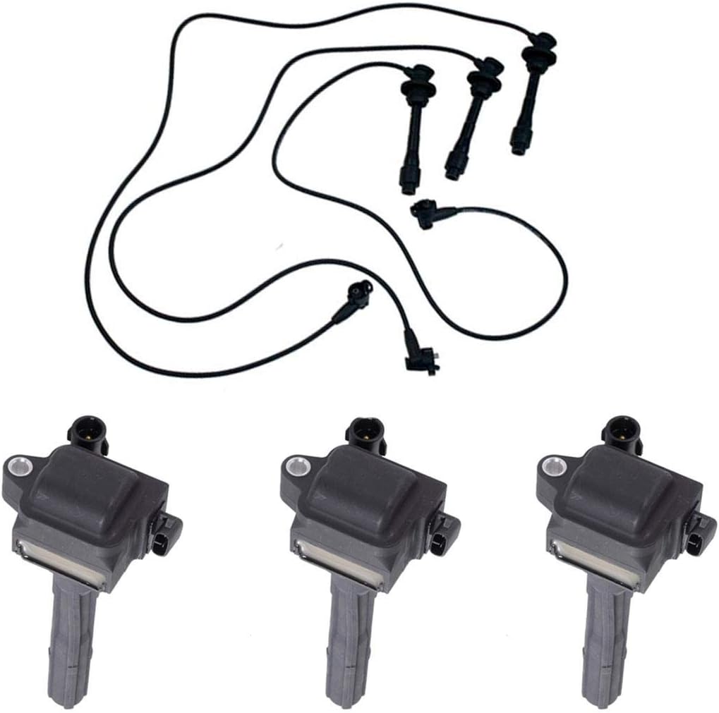 Fits Lexus 3.0L 96-98 Toyota Camry 3.0L 96-01 Spark Plug Wires & Ignition Coils