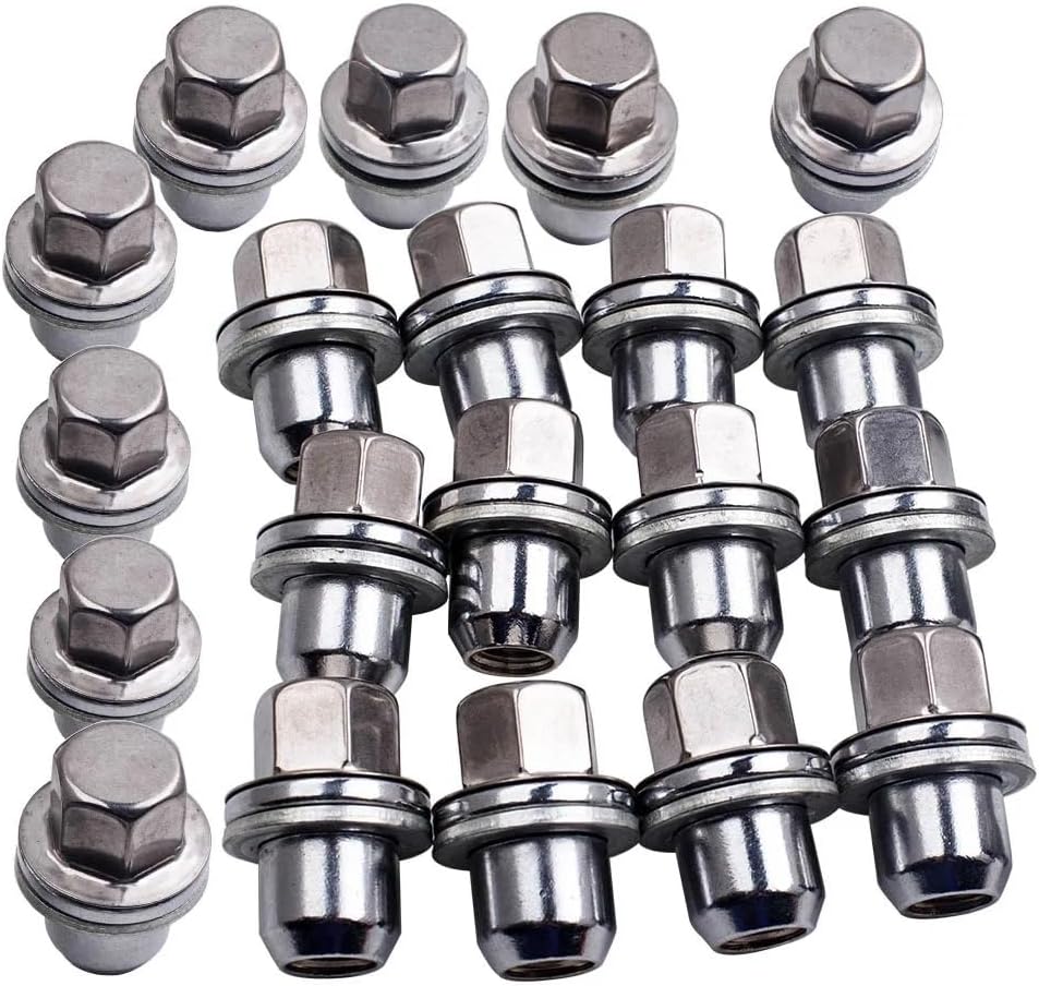Lug Nuts Compatible with Range for Rover L322 2006-2012 Car Wheel Lug Nuts Set RRD500510 RRD500290