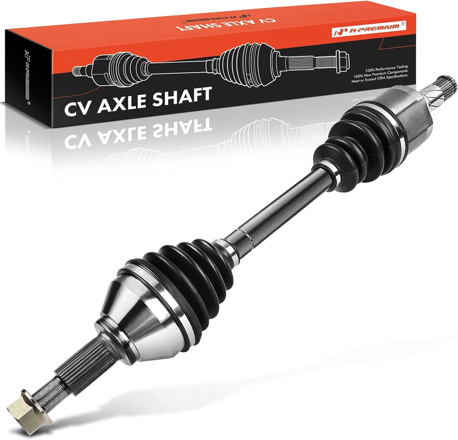 A-Premium Pair (2) Front CV Axle Shaft Assembly Compatible with Nissan Maxima 2009-2014 3.5L, Petrol, Driver & Passenger Side