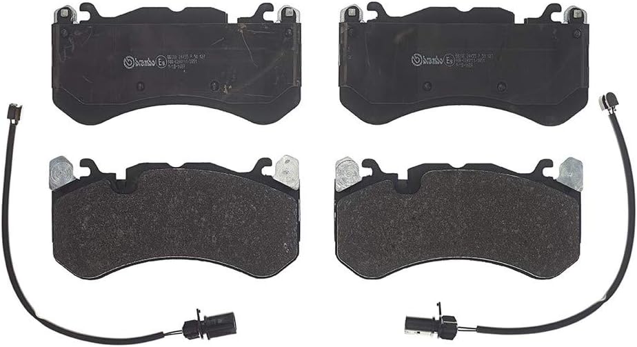 Brembo P50127 Low-Met Alloy Steel Front Disc Brake Pad Set AUDI OE# 4F0698151G