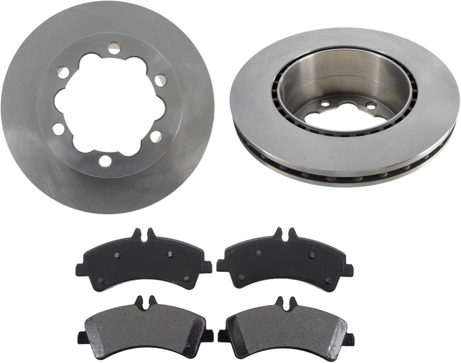 Rear Brake Disc Rotors Pads Replacement Parts For 2007-2016 Sprinter 3500 With Dual Rear Wheels