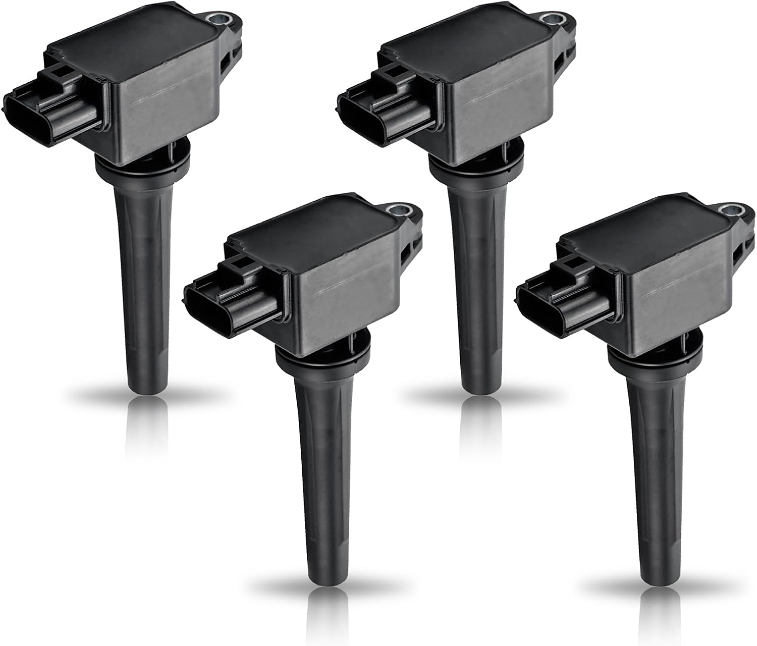 ENA UF656 Ignition Coil Pack Compatible with Mazda 3 Sport 6 CX3 CX5 CX9 MX5 Miata 2012 2013 2014 2015 2016 2017 2018 2019 2020 2.0L 2.5L L4 Coils Set of 4 Replacement for PE0118100A C1837