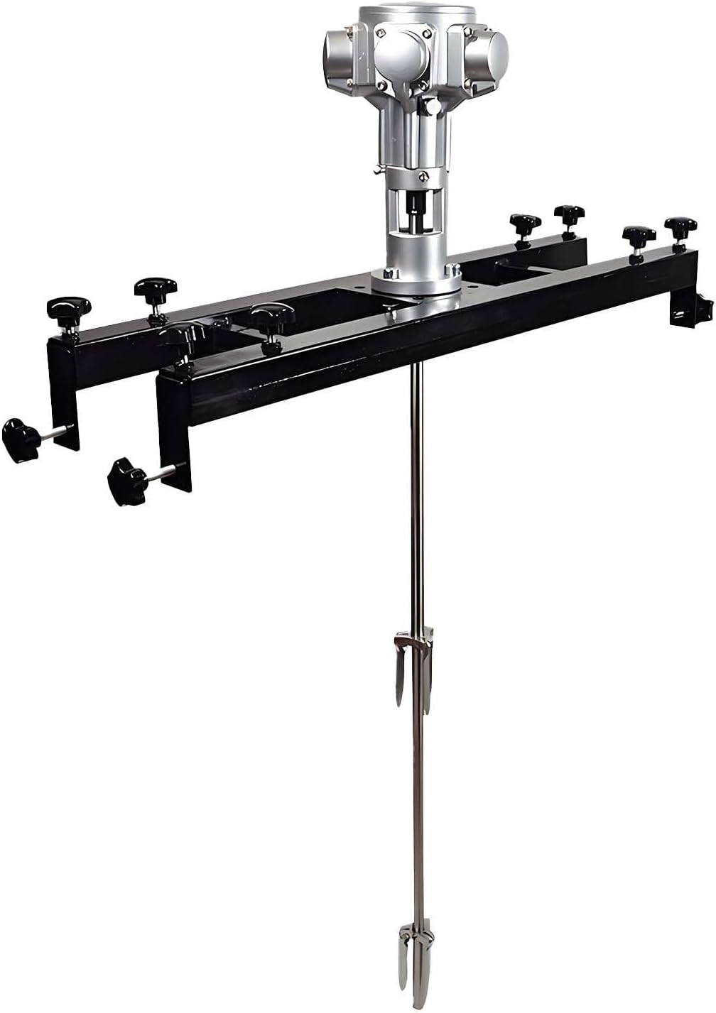 IBC Air Agitator Pneumatic Tank Mixer With Foldable Propeller And Telescopic Bracket, Heavy Duty Paint Mixer Machine For Ink Resin Adhesive Che-mical Dissolving(3cylinders)