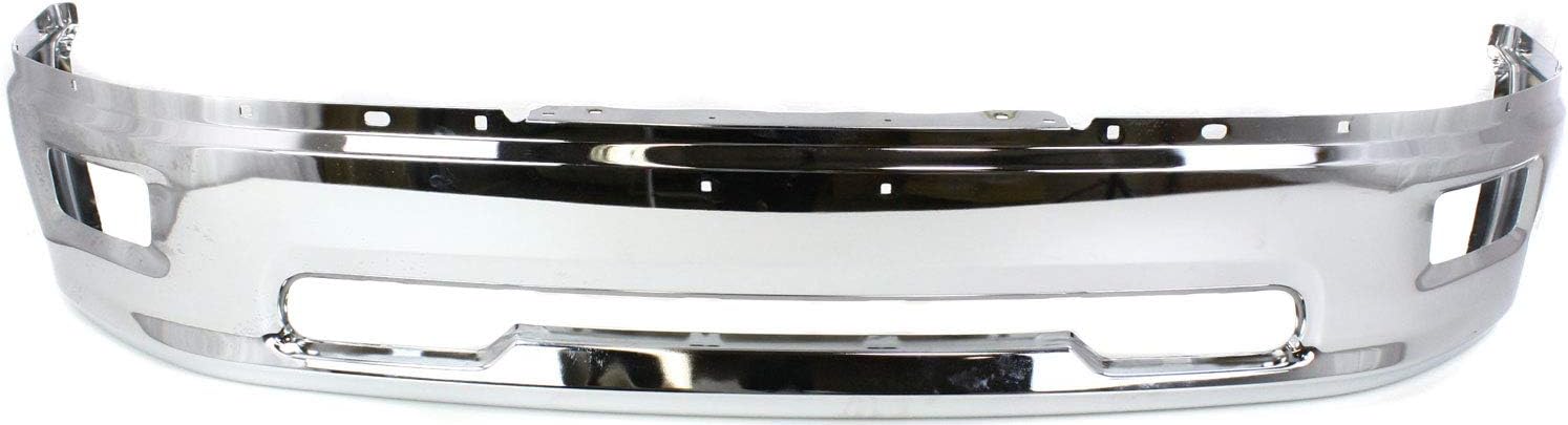 Garage-Pro Front Bumper Replacement For Dodge Ram 1500 2009-2012, Ram 1500 Models Without Sport Package, Chrome, Dodge Ram 1500 Accessories CH1002386
