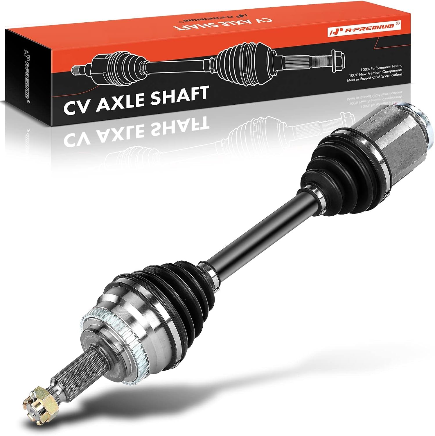 A-Premium CV Axle Shaft Assembly - Compatible with Kia Amanti 2007 2008 2009 - Front Right Passenger Side, Replace# 1700-519039, 495003F030