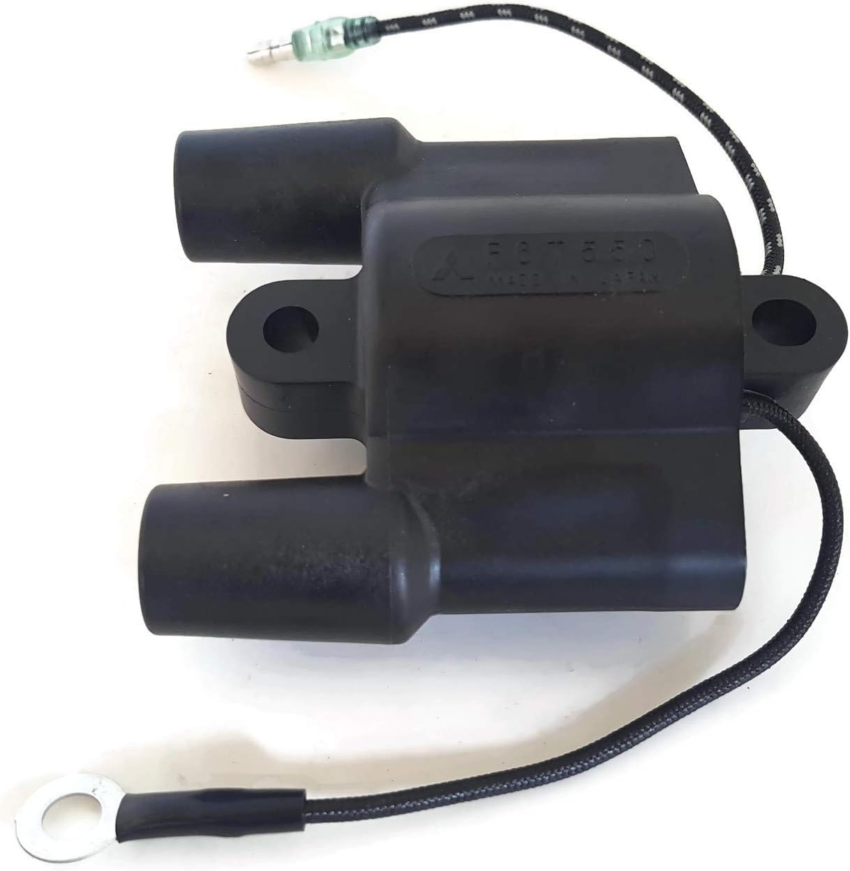 Boat Motor OEM Made in Japan 804271T 339-804271T 67F-85570-00 Ignition Ign Coil Assy Compatible For Mercury Mariner Outboard 75HP-90HP 4-stroke Engine
