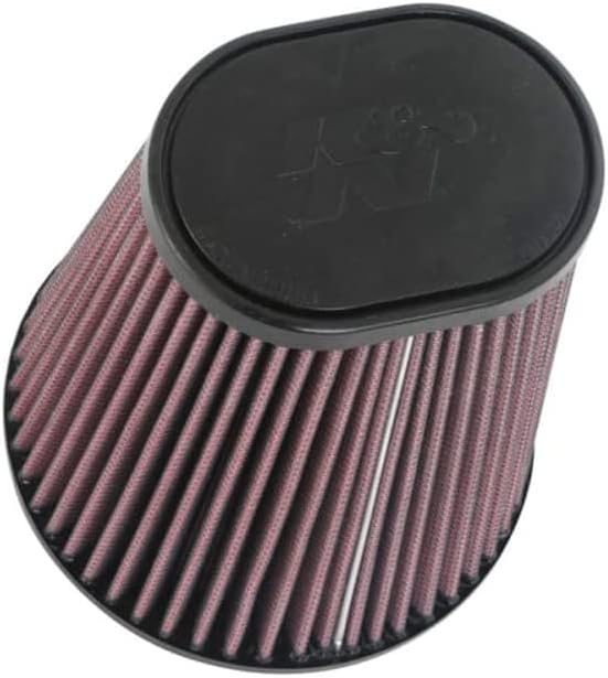 K&N High-Flow Original Lifetime Universal Clamp-On Air Filter: High Performance, Premium, Washable: Flange Diameter: 3.5 In, Filter Height: 7 In, Flange Length: 1.75 In, Shape: Oval Tapered, RU-1033