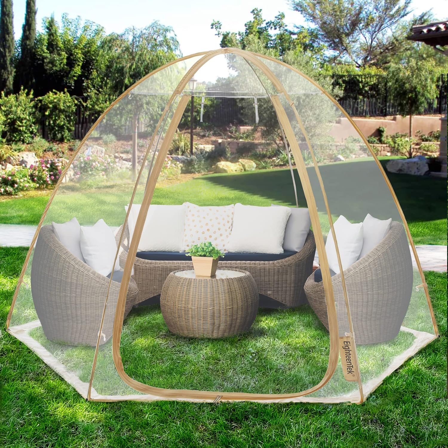 EighteenTek Sports Tent Screen House Room Greenhouse Camping Tent