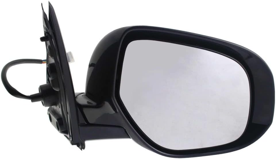 For Mitsubishi Outlander 2017 2018 2019 2020 Door Mirror Passenger Side | Power | Heated | w/Blind Spot Detection | w/Signal | Paint To Match | Replacement For MI1321157 | 7632B412XA