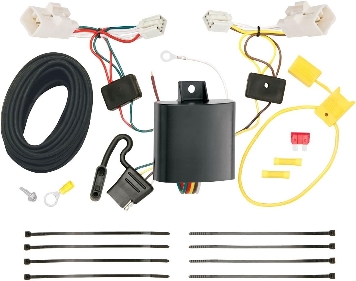 Tekonsha T-One® T-Connector Harness, 4-Way Flat, Compatible with Select KIA Forte