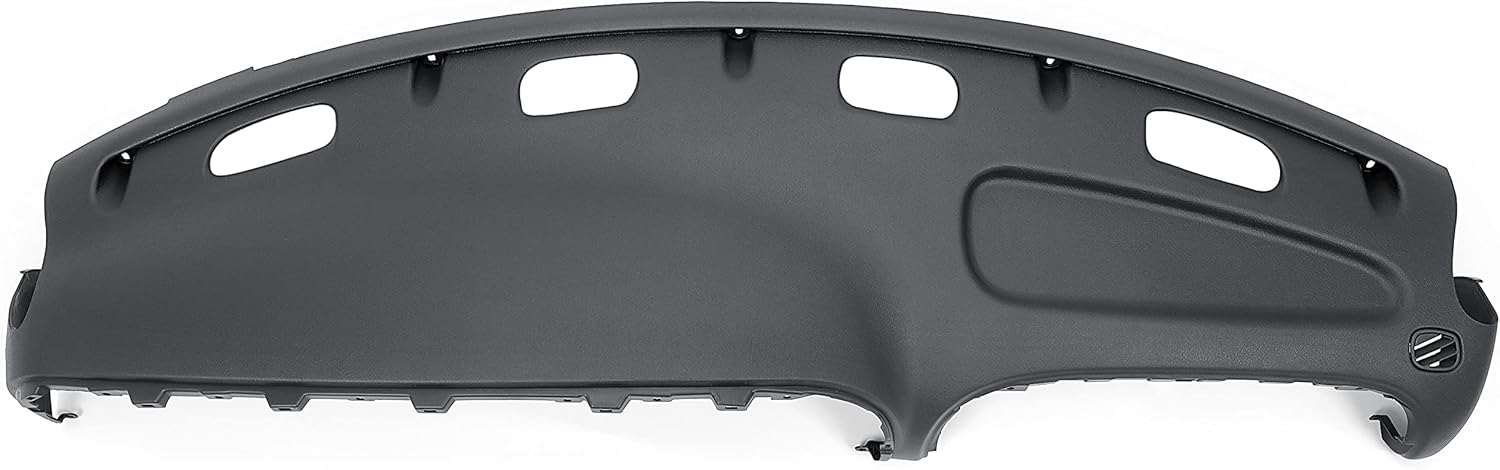 KUAFU Dash Replacement Compatible with 1998 1999 2000 2001 2002 Dodge Ram 1500 2500 3500 Dash Panel Dash Top Dashboard Replacement (Dark Gray)