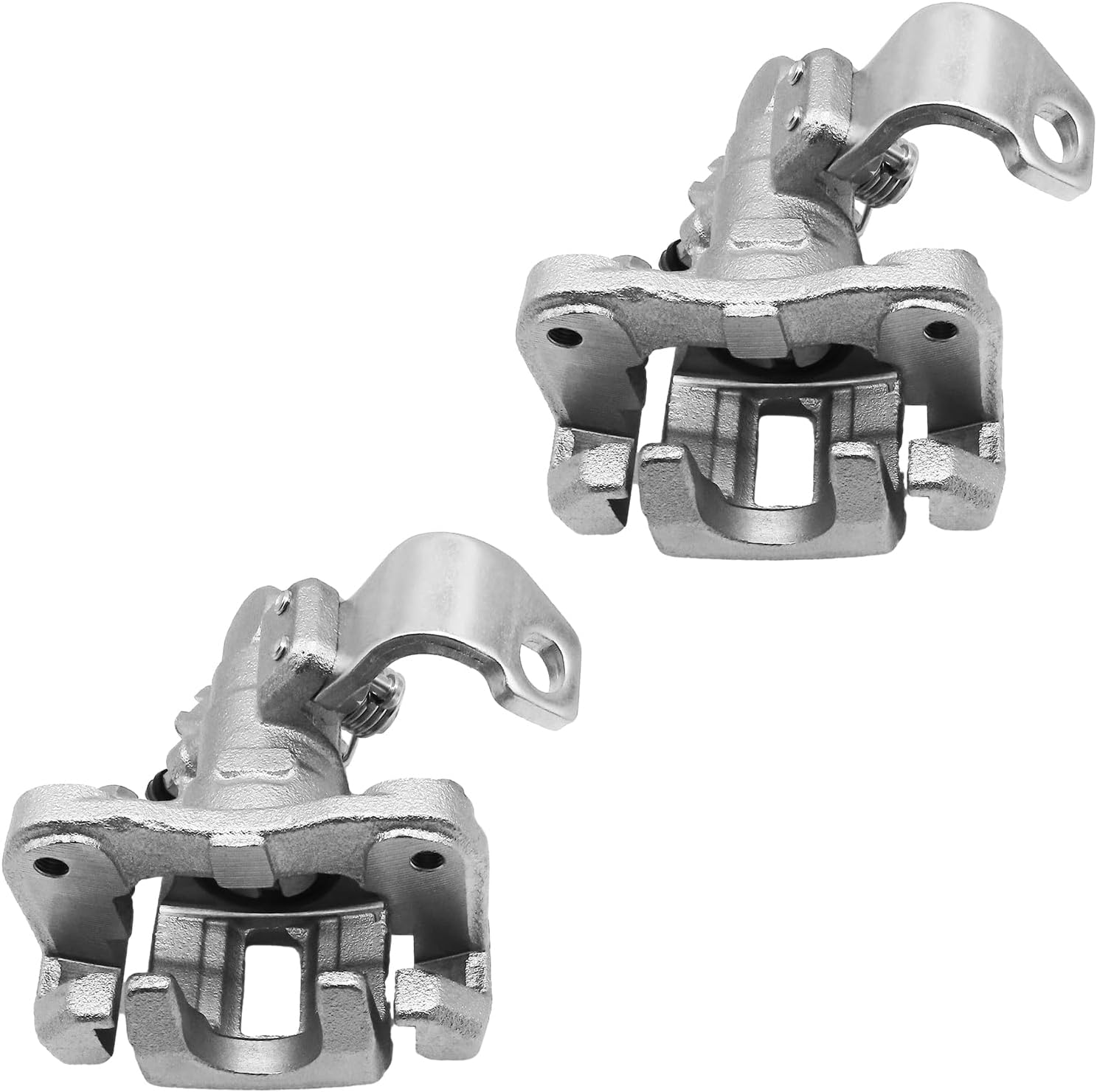Rear Brake Caliper with Bracket Compatible with 2006-2015 Honda Civic, 2013-2018 Acura ILX, Rear Driver and Passenger, 19-B3299 19-B3298, 2 Pcs