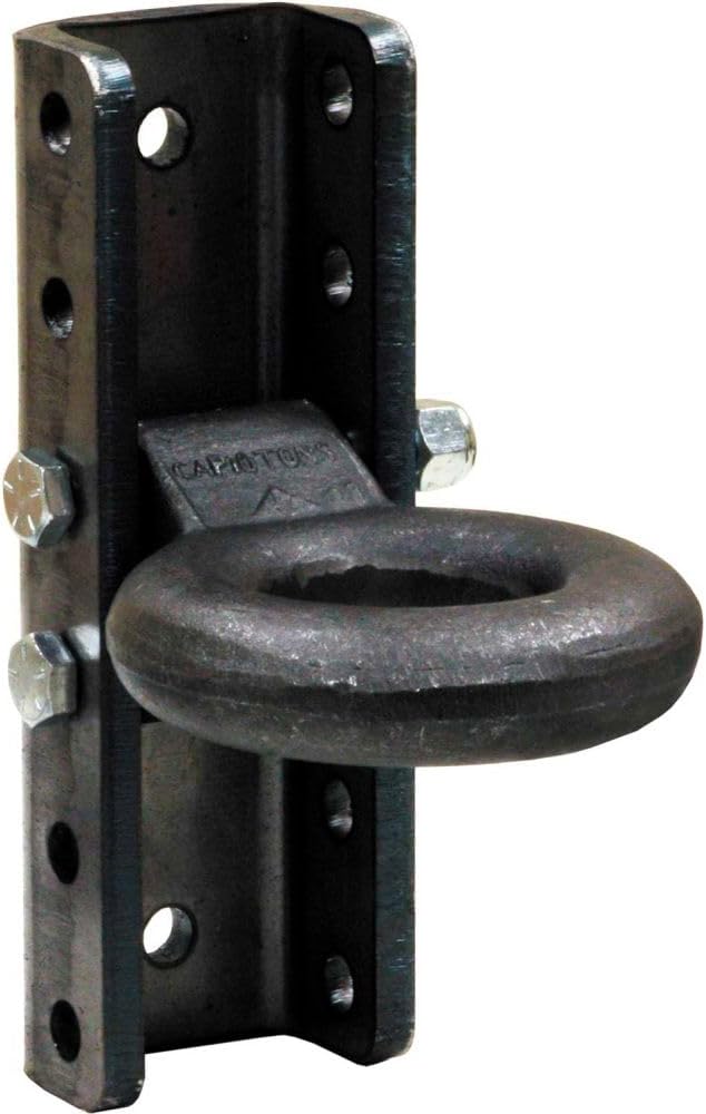 Buyers Products B18128 Adjustable Eye Assembly, 3 Position Iron Towing Assembly with 3